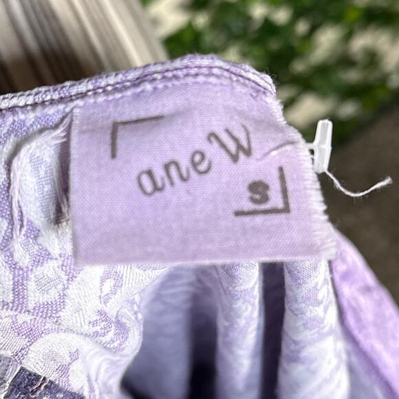 Unique rare vintage lavender light purple maxi prairie cottage core dress - Picture 6 of 6